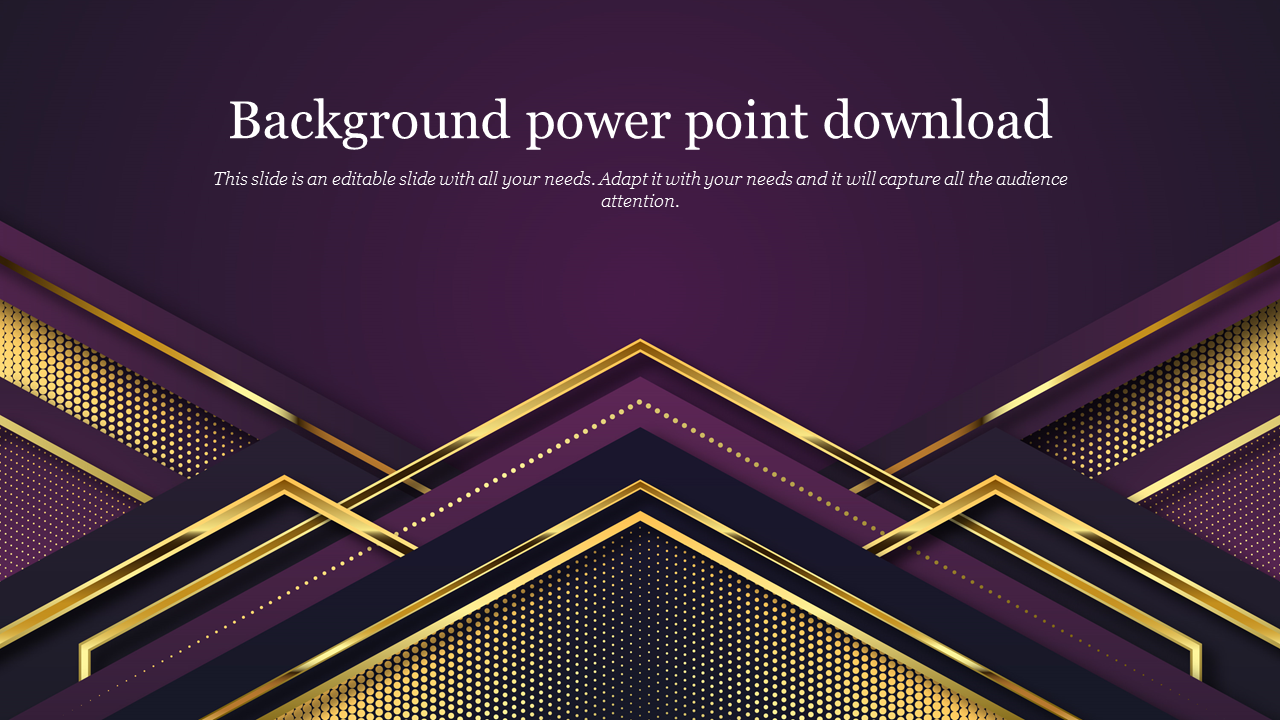 Ready To Use Background Power Point Download Slide